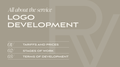 Logo development | V.RICH CREATIVE STUDIO